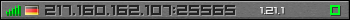 Userbar gray 350x20 for 217.160.162.107:25565