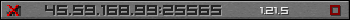 Userbar grau 350x20 für den Server 45.59.168.99:25565