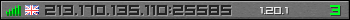 Userbar gray 350x20 for 213.170.135.110:25585