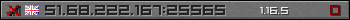 Userbar gray 350x20 for 51.68.222.167:25565