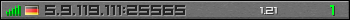 Userbar gray 350x20 for 5.9.119.111:25565