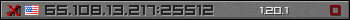 Userbar grau 350x20 für den Server 65.108.13.217:25512