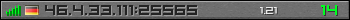 Userbar gray 350x20 for 46.4.33.111:25565