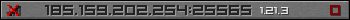 Userbar grau 350x20 für den Server 185.159.202.254:25565