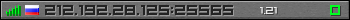 Userbar gray 350x20 for 212.192.28.125:25565