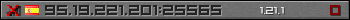 Userbar gray 350x20 for 95.19.221.201:25565