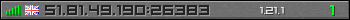 Userbar gray 350x20 for 51.81.49.190:26383