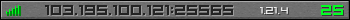 Userbar gray 350x20 for 103.195.100.121:25565