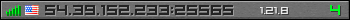 Userbar gray 350x20 for 54.39.152.233:25565