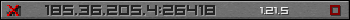 Userbar grau 350x20 für den Server 185.36.205.4:26418