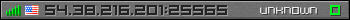 Userbar gray 350x20 for 54.38.216.201:25565