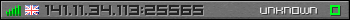 Userbar gray 350x20 for 141.11.34.113:25565