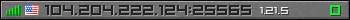 Userbar gray 350x20 for 104.204.222.124:25565