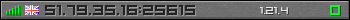 Userbar grau 350x20 für den Server 51.79.35.16:25615