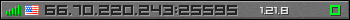 Userbar grau 350x20 für den Server 66.70.220.243:25595