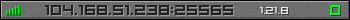 Userbar gray 350x20 for 104.168.51.238:25565