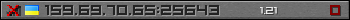 Userbar gray 350x20 for 159.69.70.65:25643