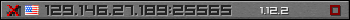Userbar gray 350x20 for 129.146.27.189:25565