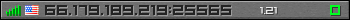 Userbar gray 350x20 for 66.179.189.219:25565