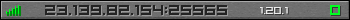 Userbar gray 350x20 for 23.139.82.154:25565