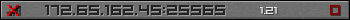 Userbar grau 350x20 für den Server 172.65.162.45:25565
