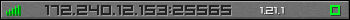 Userbar gray 350x20 for 172.240.12.153:25565