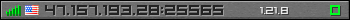 Userbar gray 350x20 for 47.157.193.28:25565