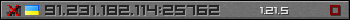 Userbar gray 350x20 for 91.231.182.114:25762