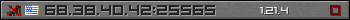 Userbar gray 350x20 for 68.38.40.42:25565
