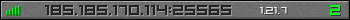 Userbar gray 350x20 for 185.185.170.114:25565