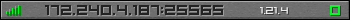 Userbar grau 350x20 für den Server 172.240.4.187:25565