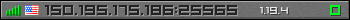 Userbar grau 350x20 für den Server 150.195.175.186:25565