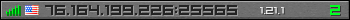 Userbar gray 350x20 for 76.164.199.226:25565