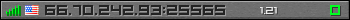 Userbar gray 350x20 for 66.70.242.93:25565