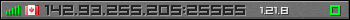 Userbar gray 350x20 for 142.93.255.205:25565