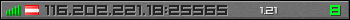 Userbar gray 350x20 for 116.202.221.18:25565