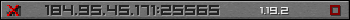 Userbar gray 350x20 for 184.95.45.171:25565