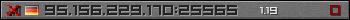 Userbar gray 350x20 for 95.156.229.170:25565