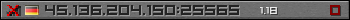 Userbar gray 350x20 for 45.136.204.150:25565