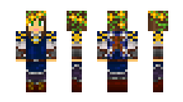 Skin Bluewolf123321