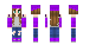 Skin purplebeanie